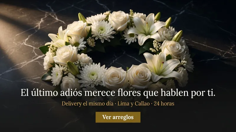 Florería para Velorio Detalle
